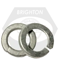 Buy Direct 1 1/8" Regular Split Lock Washers, Hot-Dipped Galvanized HDG, Qty 300