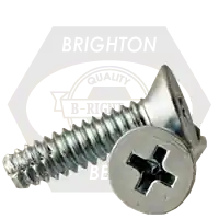 Secure Checkout 10-24 x 1" Thread-Cutting Screws, Slotted Oval Head, Type F, Zinc Cr+3, Full Thread, Qty 5000