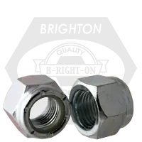 1 5/8"-5 1/2 Nylon Insert Lock Nuts, NU (Heavy), Grade N2 (A), Zinc Cr+3, UNC Coarse, Low Carbon Steel, Qty 22 Certified