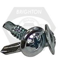 Price Drop 12-14 x 2 1/2" Proferred Self-Drilling Screws, Phillips Pan Head, 3 Point BSD, Zinc Cr+3, Qty 1500