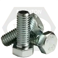 Weekend Sale 3/4"-10 x 13" Hex Bolts, Grade A, A307, Zinc Cr+3, Partial Thread, Coarse (UNC), Qty 40
