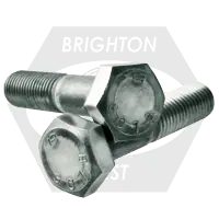 5/8"-11 x 1 3/4" A307 Grade B Heavy Hex Bolts, Coarse, Zinc Cr+3, Fully Threaded, Qty 225 Hassle-Free Returns
