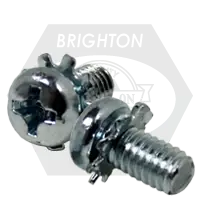 Seasonal Sale M4-0.70 x 10 mm Square Cone Washers, Pan Head Phillips Machine Screw Pan Head Phillips Sems Zinc Cr+3, Qty 5000