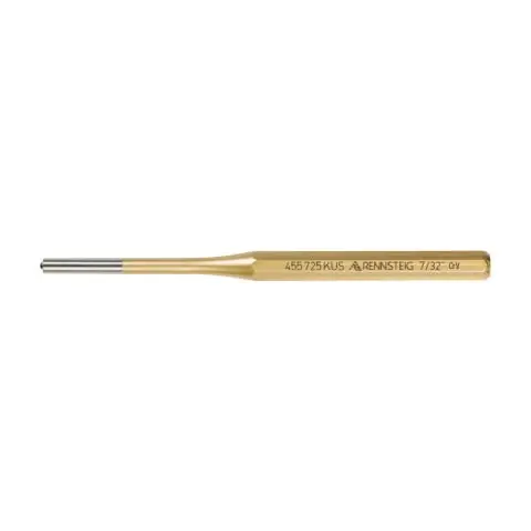 New Release Knipex 9R 455 725 KUS 7/32" x 6" Roll Pin Punch, 6" Nominal Length