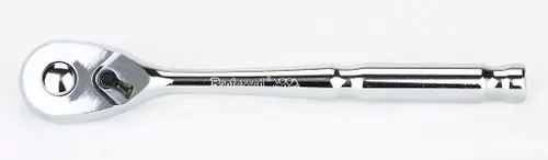 1/4" Drive (72 Teeth) 4.5" Handle Pear Ratchet Handle (No Mark), Qty 1 Final Sale