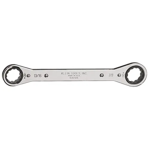 Klein Tools 68206 Ratcheting Box Wrench 13/16 x 7/8-Inch Last Chance