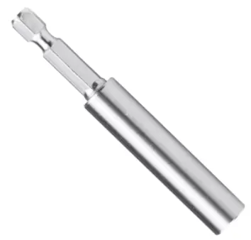 Reduced Price 6" Bit Holder (1Pc Const) W/Ring Bit Holder Screwdriver Bits, Qty 1