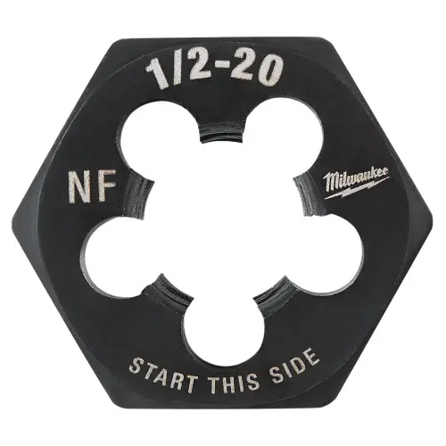 Buy Direct Milwaukee Tool 49-57-5362 1/2"-20 NF 1-Inch Hex Threading Die
