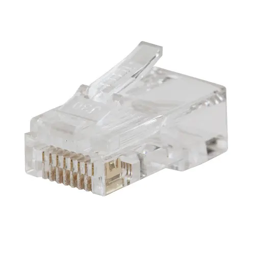Klein Tools VDV826-703 Pass-Thru Modular Data Plug, RJ45-CAT6, 50-Pack Shop Now