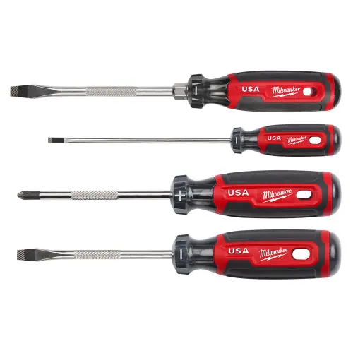 Buy Direct Milwaukee Tool MT200-4 4PC Cushion Grip Screwdriver Set (USA)