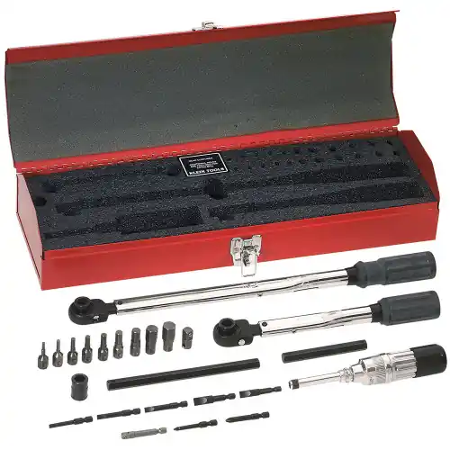 Shop Now Klein Tools 57060 Master Electrician‘s Torque Wrench Set, 25-Piece