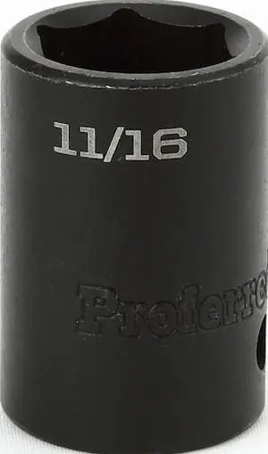 7/16" Impact 6 Point Impact 1/2" Drive SAE Socket, Qty 1 Today Only