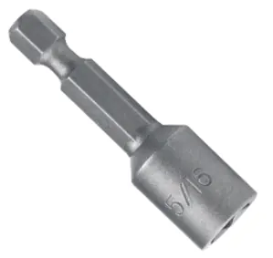 Flash Sale 7/16" x 1-3/4" Mag. Nut Setter Magnetic Nutsetters, Qty 5