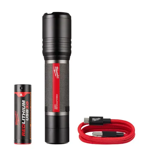 Milwaukee Tool 2162-21 REDLITHIUM USB 2,000L Slide Focus Flashlight Mega Sale