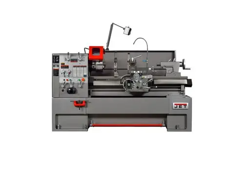 Crafted GH-1660ZX, Large Spindle Bore Gear Head Lathe w/ Acu-Rite 303,Taper Attachment Kit