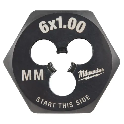 Price Drop Milwaukee Tool 49-57-5336 M6-1.00 mm 1-Inch Hex Threading Die