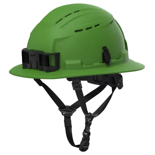 Milwaukee Tool 48-73-1690 BOLT Green Full Brim Vented Safety Helmet Type 2, Class C Popular