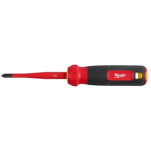 Milwaukee Tool 48-22-2218 8-in-1 1000V Insulated Slim Tip Multi-Bit Screwdriver Final Sale