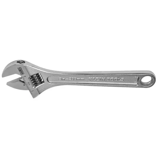 Klein Tools 507-8 Adjustable Wrench , Extra-Capacity, 8-Inch Genuine