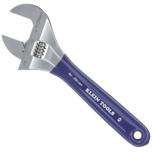 Klein Tools D509-8 Adjustable Wrench , Extra-Wide Jaw, 8-Inch Special Offer