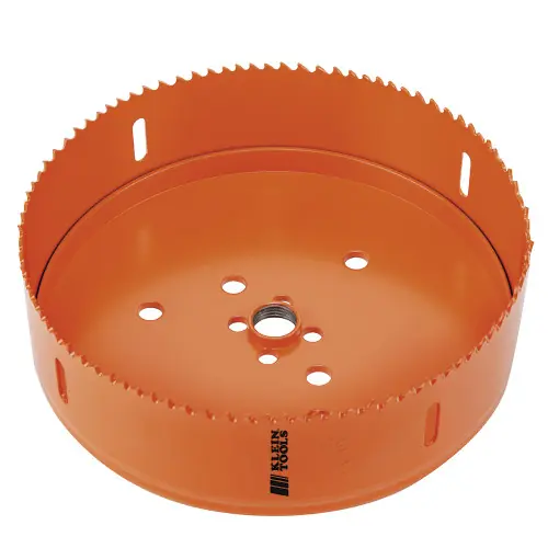 Klein Tools 31900 Bi-Metal Hole Saw, 6-3/8-Inch Super Sale