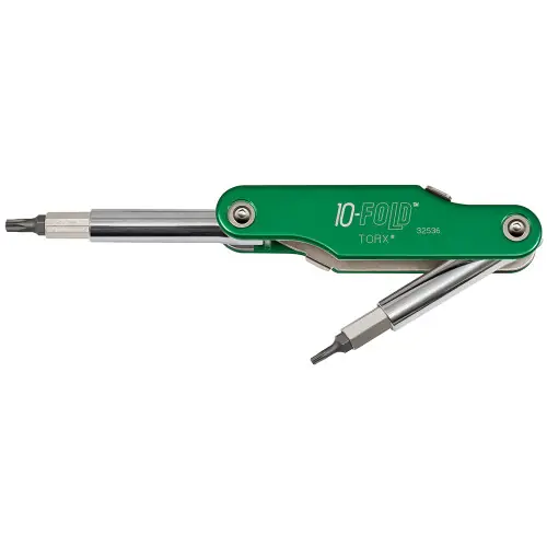 Klein Tools 32536 10-Fold Screwdriver / Nut Driver, TORX Order Now