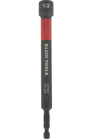Klein Tools 12PNDC 1/2-Inch Magnetic Color-Coded Power Nut Setter Limited Offer
