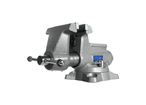 865M, Mechanics Pro 6-1/2 in Jaw Width, Round Channel Vise with Swivel Base Time-Limited