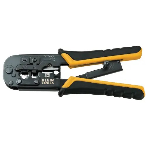 Clearance Klein Tools VDV226-011-SEN Ratcheting Modular Crimper/Stripper