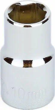 Trusted Brand 17 mm Deep 12 Point 3/8" Drive Metric Socket, Qty 1