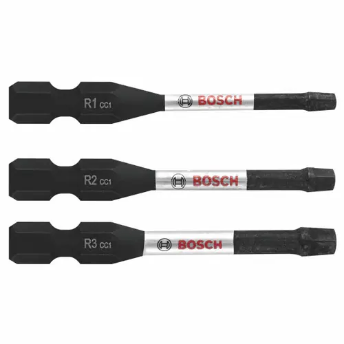Affordable Bosch ITDSQV203 3 pc. Driven 2 In. Impact Square Power Bit Set (3 Pack)