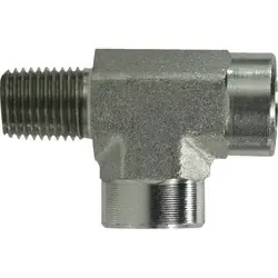 Holiday Sale Midland Metal 5602-32-32-32 Male Run Tee, 2-in Male NPTF x 2-in Female NPTF x 2-in Female NPTF, Steel