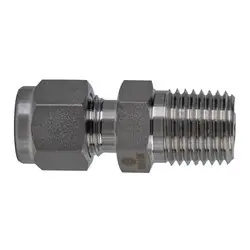 Midland Metal Mid-Lok Mid-Lok SSC240444 Male Pipe Adapter, 1/4-in Tube x 1/4-in Male NPT, Stainless Steel Hot Deal