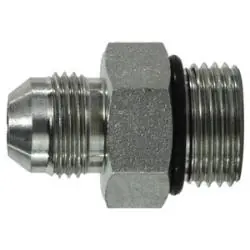 Hot Picks Midland Metal 64001614 Adapter, 1-in Male JIC x 7/8-in Male O-Ring Boss, Steel