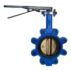 Best Choice Midland Metal 9660L4ABE Lug-Style Butterfly Valve, 4-in Nominal, Ductile Iron Body, Aluminum Bronze Disc, EPDM Seat