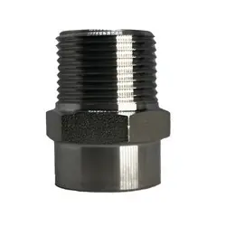 STAINLESS ADAPTERS SSWO-12MP Weld-On Pipe Adapter, 3/4 in Male NPT x 3/4 in Weld-On, Stainless Steel Professional Grade