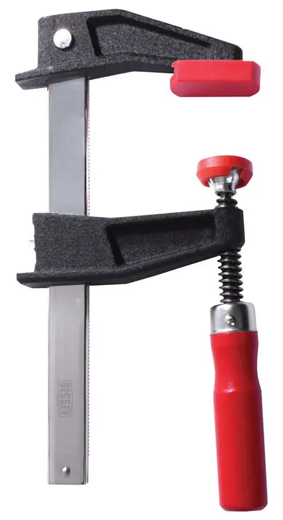 Bessey TGC2.536 Clamp, woodworking, clutch style, swivel pads, 2.5 In. x 36 In., 700 lb, 4 Pack Next Day Delivery