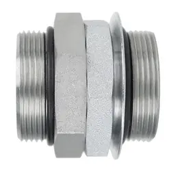 Midland Metal 6403AO24 Adjustable Union, 1-1/2-in Male Adjustable O-Ring Boss x 1-1/2-in Male Adjustable O-Ring Boss, Steel Shop Now