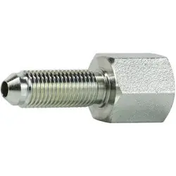 Best Choice Midland Metal 27053232 Bulkhead Adapter, 2-in Male JIC x 2-in Female NPTF, Steel
