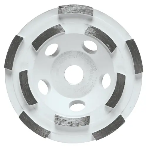 Bosch DC410HD 4 In. Double Row Segmented Diamond Cup Wheel New Release
