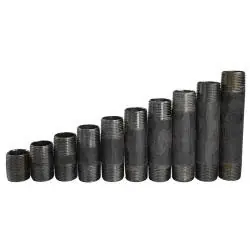 High Quality Midland Metal 973674 10-Piece Single Run Pipe Nipple Assortment, 1-1/2 in MPT x 1-1/2 in MPT, Steel, Galvanized