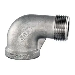 Exclusive Offer Midland Metal 62170MS SP-114 90-deg Street Elbow, 2-1/2-in Male NPT x 2-1/2-in Female NPT, 304 Stainless Steel