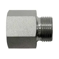 Midland Metal 70422020 Straight Adapter, 1-1/4-in Female NPT x 1-1/4-in Male BSPP, Steel Mega Sale