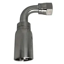 STAINLESS ADAPTERS HY Series SSHY-04-06FJ90 90-deg Swivel Elbow, 1/4-in Hose x 3/8-in Female JIC Swivel, 316 Stainless Steel Low Price