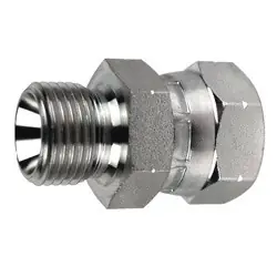 Midland Metal 9024-04-04 Swivel Adapter, 1/4-in Male BSPP x 1/4-in Female BSPP Swivel, Steel Best Choice