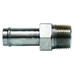 Price Drop Midland Metal 44041212 Beaded Insert Adapter, 3/4-in Hose Barb x 3/4-in Male NPTF, Steel