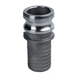Midland Metal E-CGE-125-A1 Economy Series Type E Cam and Groove Adapter, 1-1/4-in Male Adapter x 1-1/4-in Hose Shank, Aluminum Super Sale