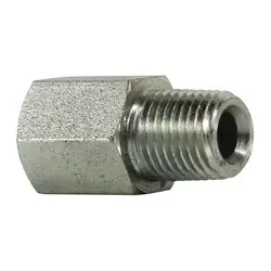 Midland Metal 6404-14-12 Straight Adapter, 7/8-in Female O-Ring Boss x 3/4-in Male NPTF, Steel Latest