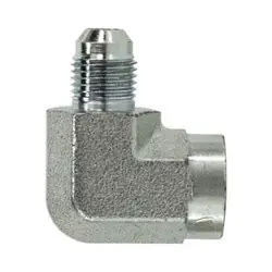 Midland Metal 25021412 90-deg Elbow, 7/8-in Male JIC x 3/4-in Female NPTF, Steel Bargain