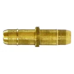 ANDERSON METALS 07062-02 Single Mini Barb Splicer, 1/8-in Mini Barb x 1/8-in Mini Barb, Brass Seasonal Sale